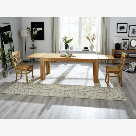 Masívny stôl z dubu vrátane nadstavcov, George II