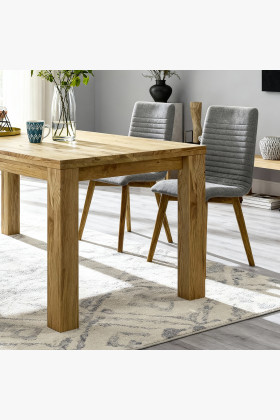 Masívny jedálenský stôl dub, Bratislava 160 x 90 cm 2