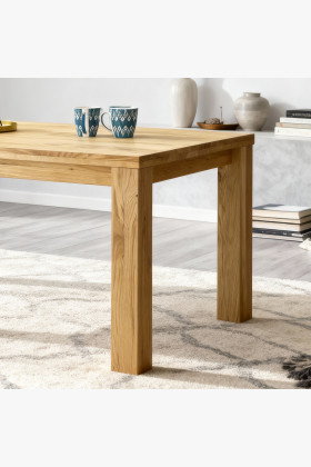 Masívny jedálenský stôl dub, Bratislava 180 x 90 cm 2