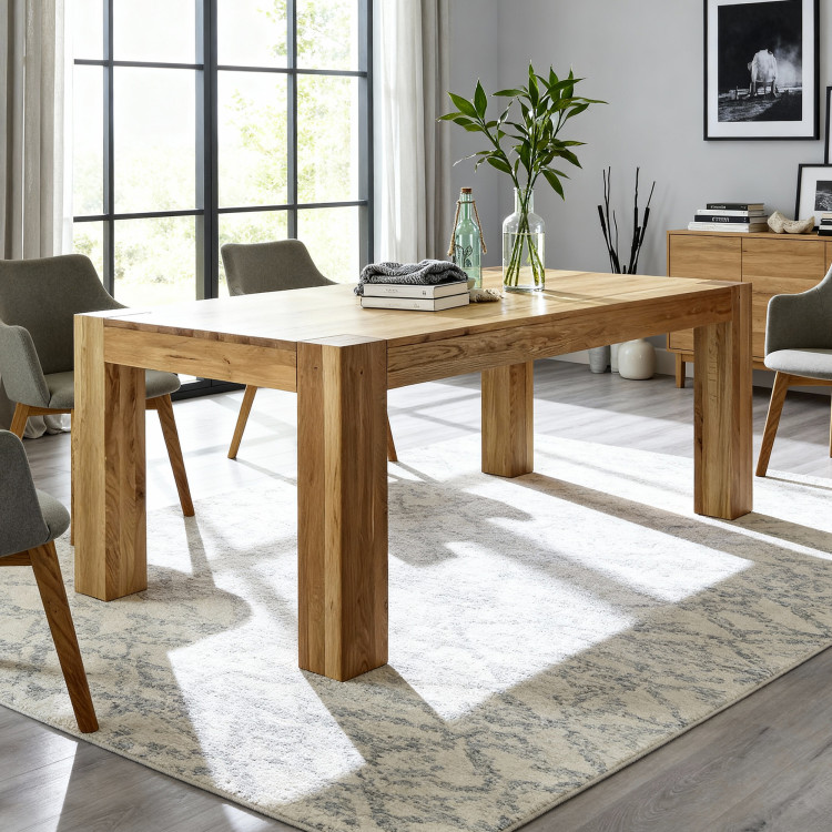 Dubový jedálenský stôl masív DUB, George 220 x 100 cm