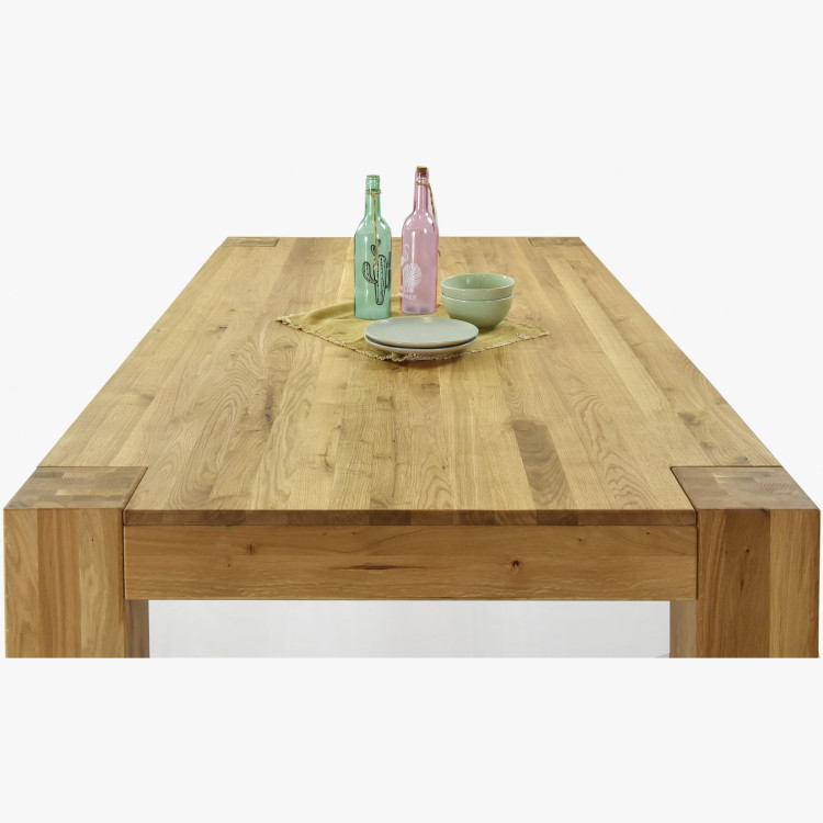 Dubový jedálenský stôl masív DUB, George 220 x 100 cm