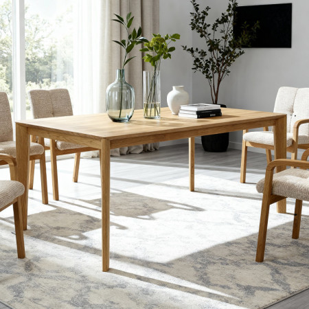 Dizajnový dubový stôl 180 x 90 cm