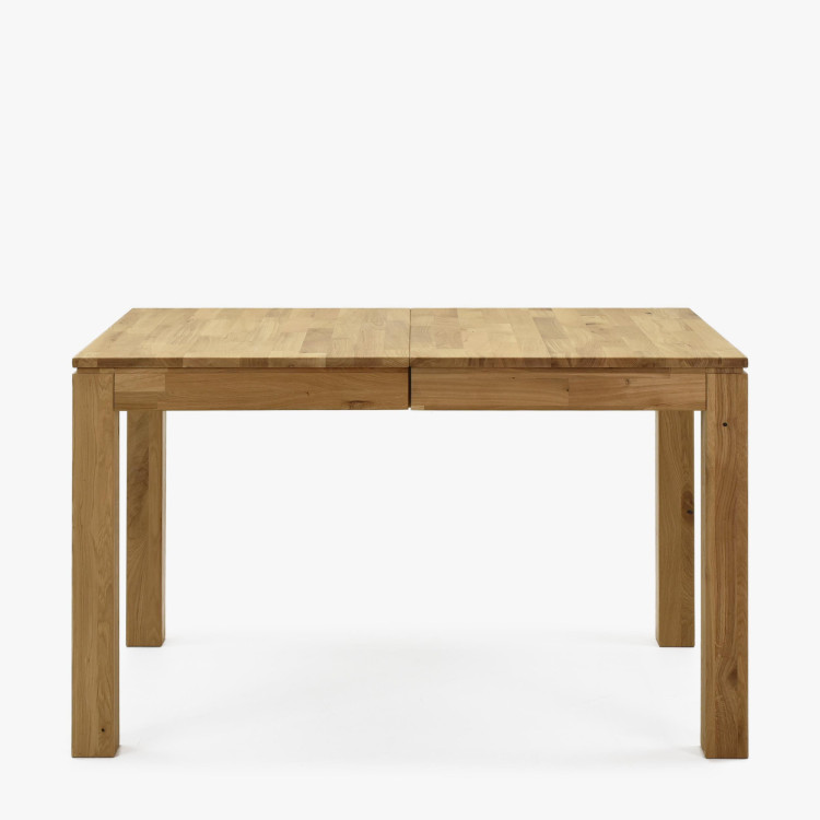 Masívny rozkladací stôl 120 x 80 cm, + 50 cm