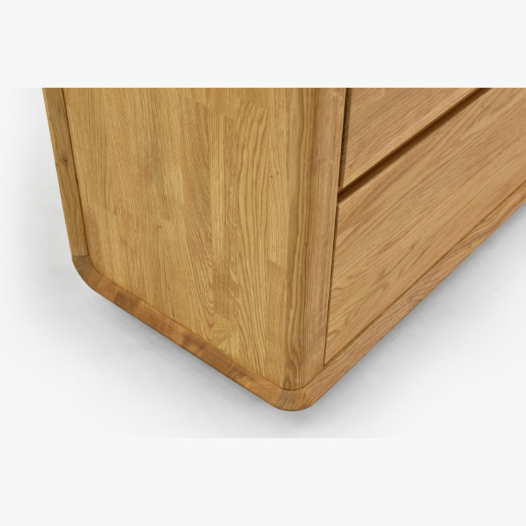 Premiová dubová komoda s 3 zásuvkami