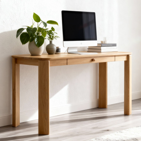 Dubový pracovný stôl