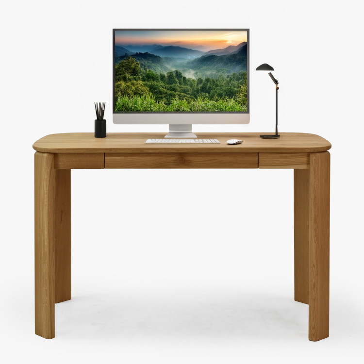 Dubový pracovný stôl