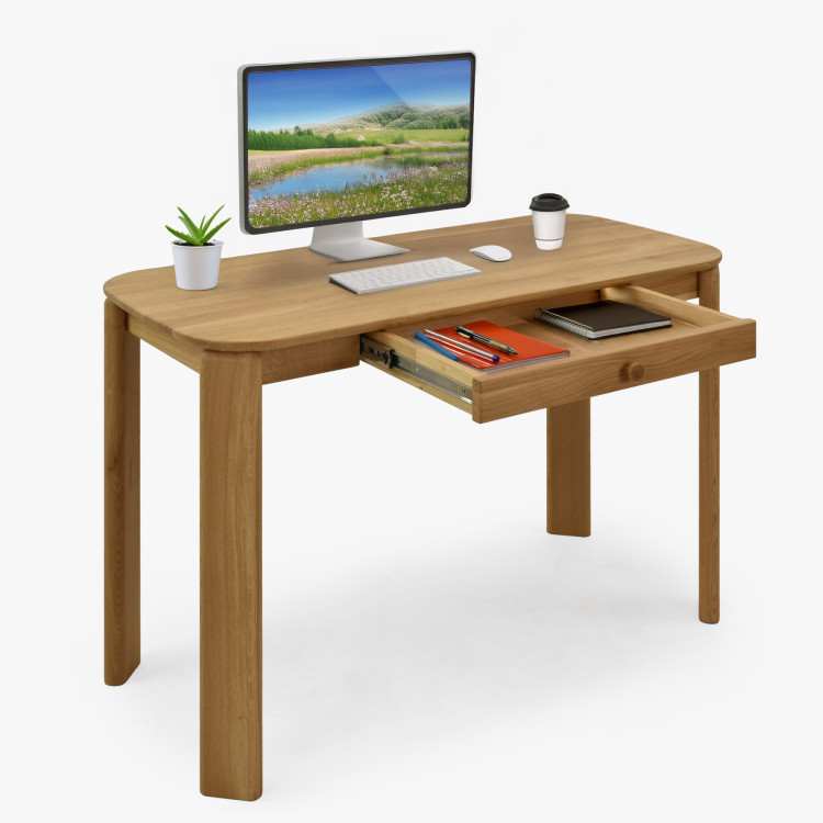 Dubový pracovný stôl