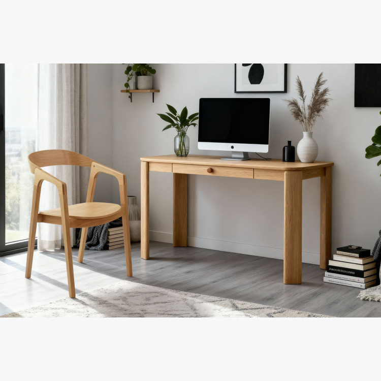 Dubový pracovný stôl