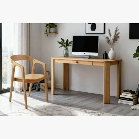 Dubový pracovný stôl