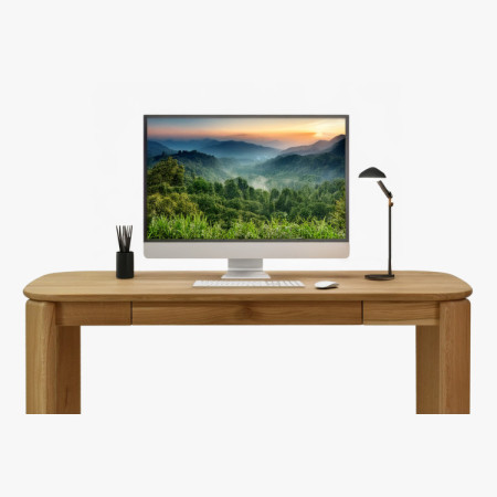 Dubový pracovný stôl