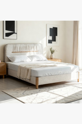 Manželská posteľ s úložným priestorom 180 × 200 cm, sivá látka