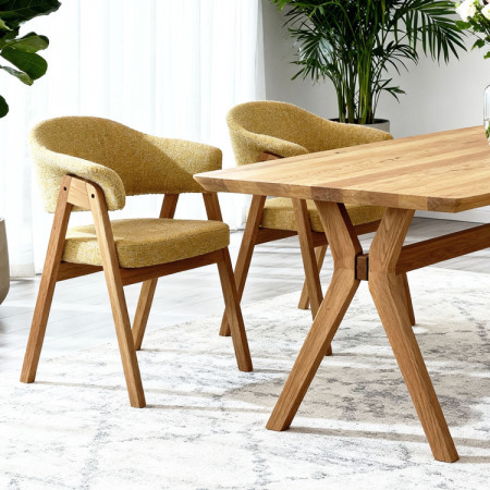 Dubový stôl oválny 180 x 90 cm