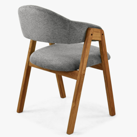 Dubový jedálenský stôl oválny 180 × 90 cm a stoličky Arco