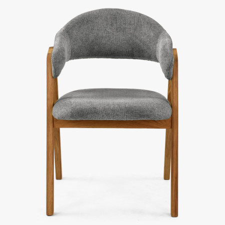 Dubový jedálenský stôl oválny 180 × 90 cm a stoličky Arco