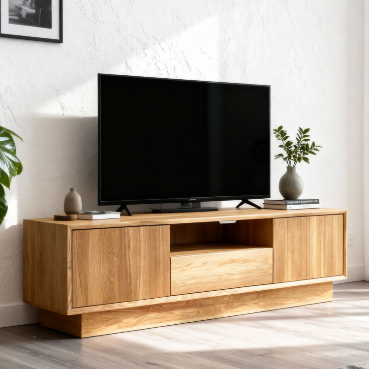 Masívna televízna komoda z duba, Oslo II