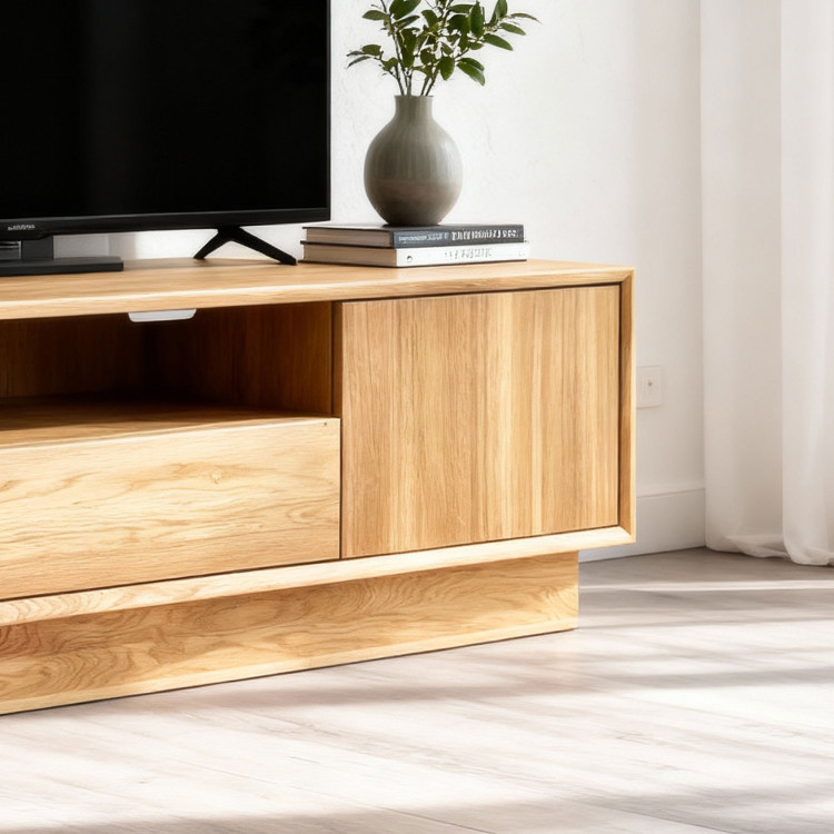 Masívna televízna komoda z duba, Oslo II