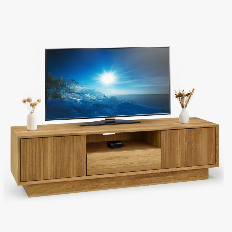 Masívna televízna komoda z duba, Oslo II