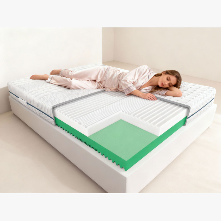 Matrace Palma 90 H3 – tvrdá obojstranná matraca s perforovanými penami