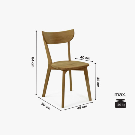 Rozkladací jedálenský set Matuš 80 × 80 + 4 × EVA