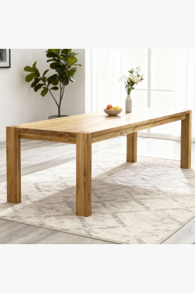 Jedálenský stôl pre 10 osôb z masívu dub , Zlatko 240 x 100 cm