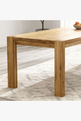 Jedálenský stôl pre 10 osôb z masívu dub , Zlatko 240 x 100 cm 2