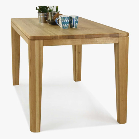 Čalúnené stoličky Arosa dubové nohy a jedálenský stôl dub York