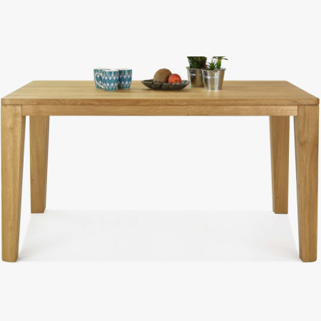 Čalúnené stoličky Arosa dubové nohy a jedálenský stôl dub York