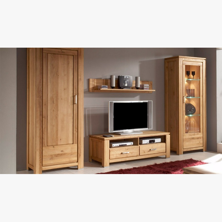 Drevený dubový príborník do jedálne, typ 47