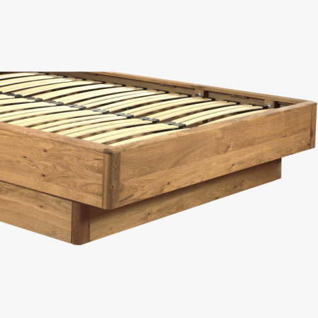 Posteľ z masívu dub s úložným priestorom , Texas 180 cm