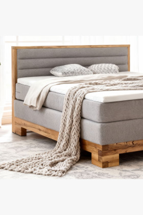 Boxspring posteľ masív dub, Sofia 180 x 200 cm 2