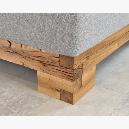 Boxspring posteľ masív dub, Sofia 180 x 200 cm