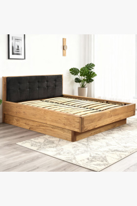 Posteľ z masívu dub s úložným priestorom , Texas 160 cm 2