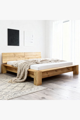 Masívna dubová posteľ 160 x 200 cm