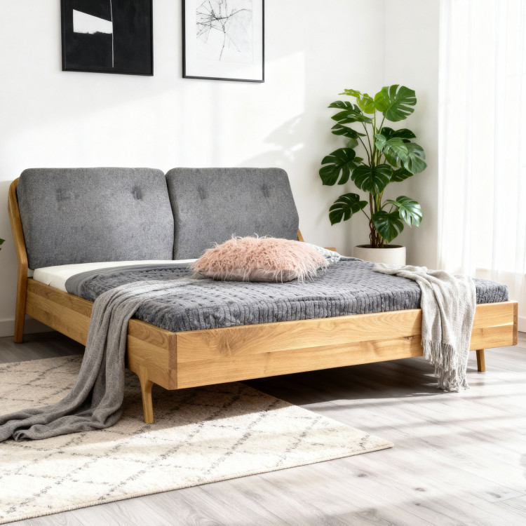 Luxusná dubová posteľ Milenium 180 x 200 cm