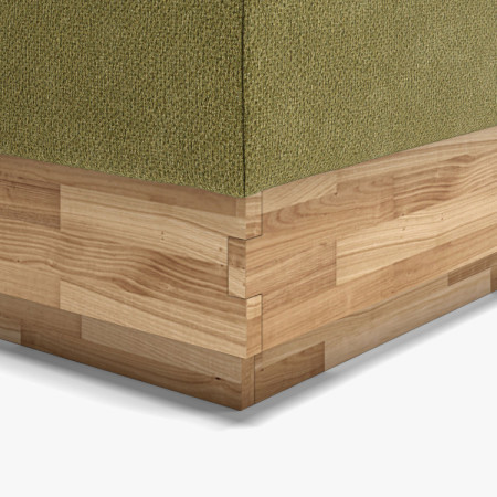 Posteľ boxspring s úložným priestorom, Moneta 180 zelená