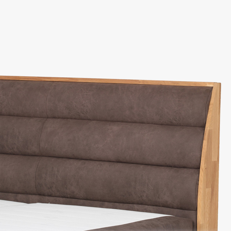 Posteľ boxspring s úložným priestorom, Marisa 180 hnedá