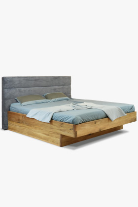 Drevená posteľ s úložným priestorom 180 x 200, Klaudia 2