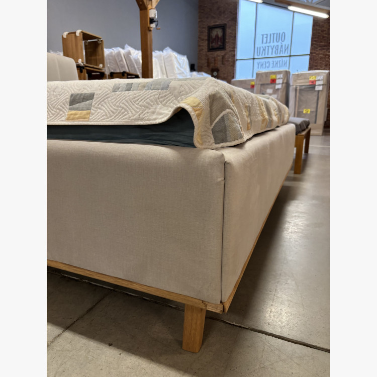 Čalúnená posteľ s úložným priestorom Toscana 180 × 200 cm - outlet