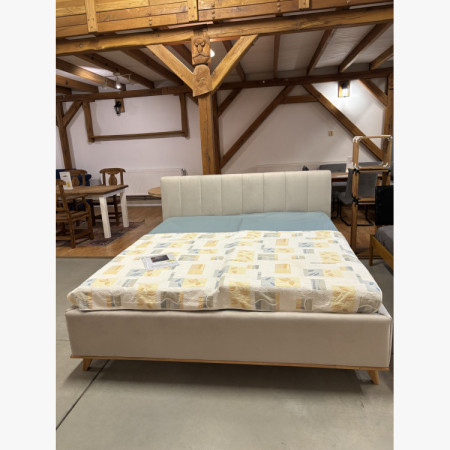 Čalúnená posteľ s úložným priestorom Toscana 180 × 200 cm - outlet