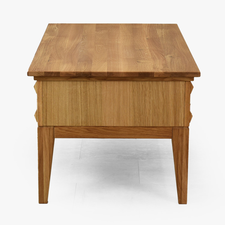 Dubový konferenčný stolík na nožičkách 100 x 60 cm