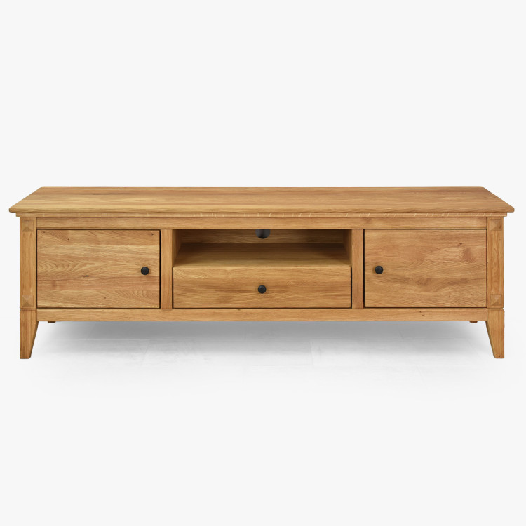 Súprava nábytku do obývacej izby v rustikálnom severskom štýle z duba