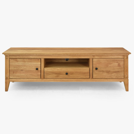 Súprava nábytku do obývacej izby v rustikálnom severskom štýle z duba