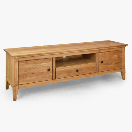 Súprava nábytku do obývacej izby v rustikálnom severskom štýle z duba