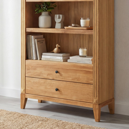 Súprava nábytku do obývacej izby v rustikálnom severskom štýle z duba