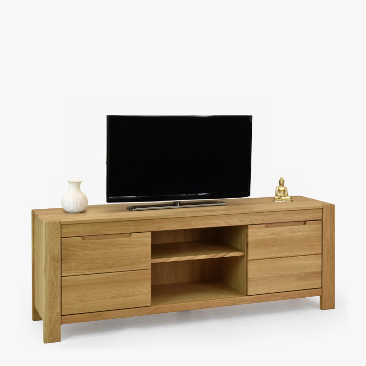 Dubová TV komoda 160 cm široká