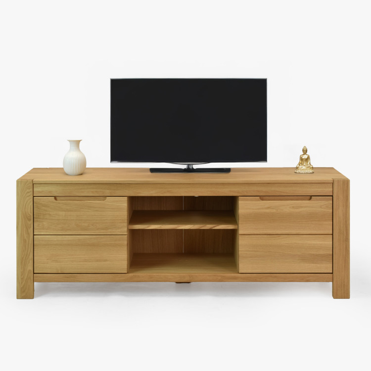Dubová TV komoda 160 cm široká