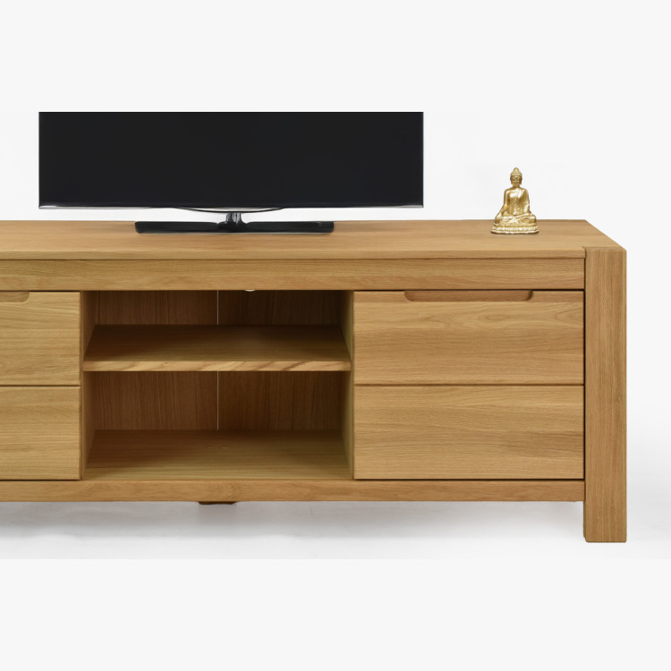Dubová TV komoda 160 cm široká
