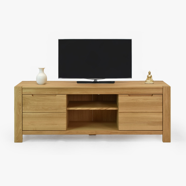Dubová TV komoda 160 cm široká