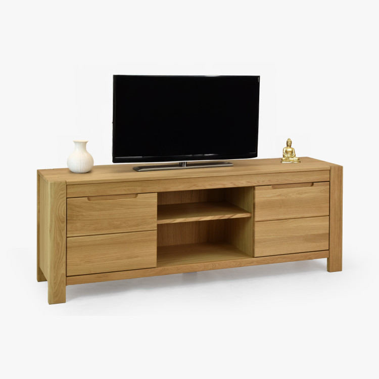 Dubová TV komoda 160 cm široká