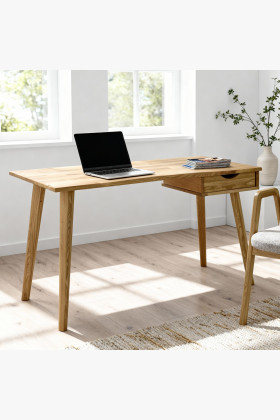 Dubový pracovný stôl, model Juraj